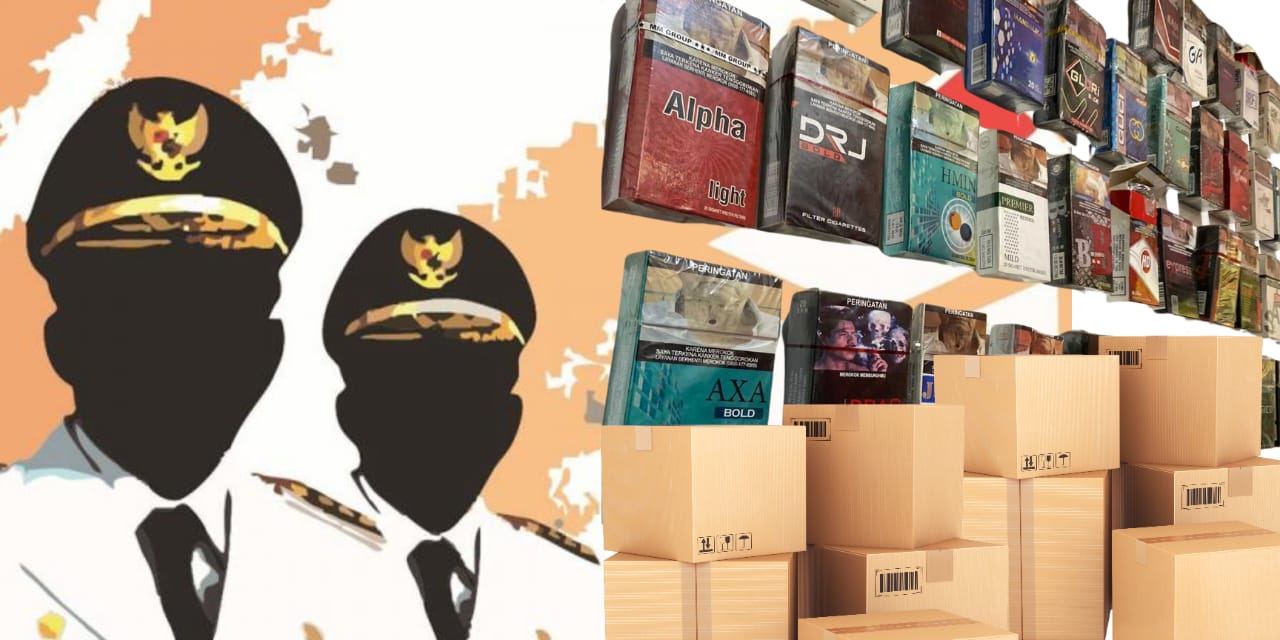 Artikel tentang peredaran rokok ilegal di Aceh dan hubungannya dengan kontestasi politik, disoroti oleh LSM Gadjah Puteh.