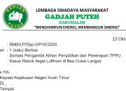 Somasi Kejari Aceh Timur, Gadjah Puteh Mendesak Ambil Alih Penyidikan Kasus Rokok Ilegal dan Terapkan TPPU