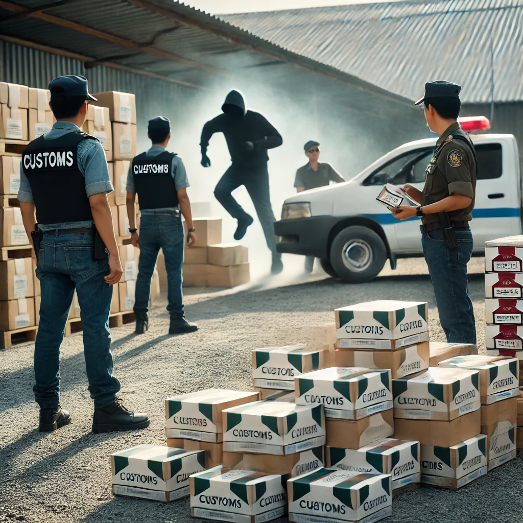 Bea Cukai Langsa gagal menangkap pelaku utama dalam kasus rokok ilegal meskipun berhasil menyita satu juta batang rokok ilegal