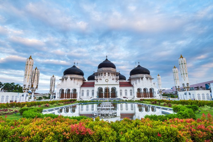 Aceh banda kota indonesia baiturrahman mesjid mosque kompasiana Kota banda aceh