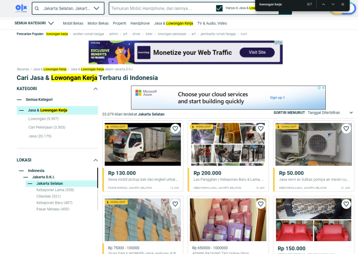 Olx lowongan kerja banda aceh
