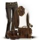 Ootd baju coklat