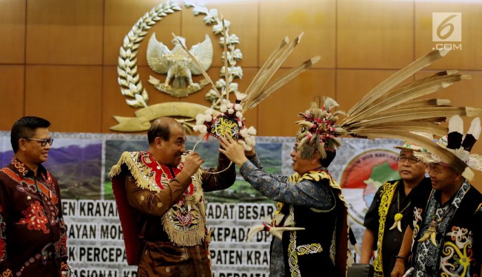 Adat istiadat suku dayak