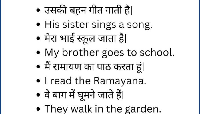 Contoh Kalimat Present Simple Tense