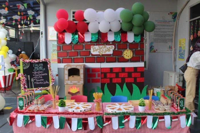 Dekorasi market day tk