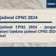 Jadwal ujian skd cpns 2024