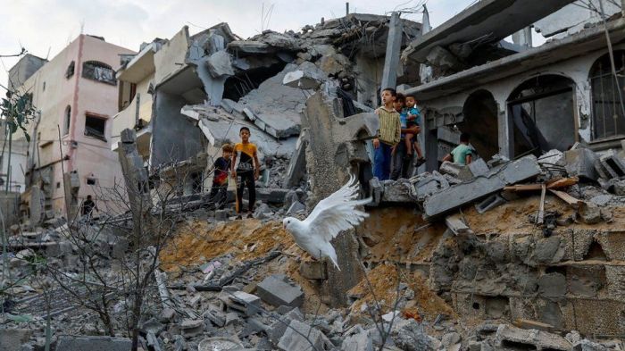 Foto kota gaza palestina
