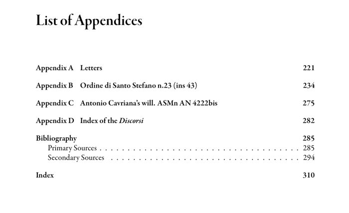 Appendix appendices thesis list pdf publication