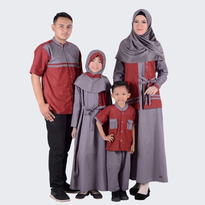 Model baju couple keluarga modern