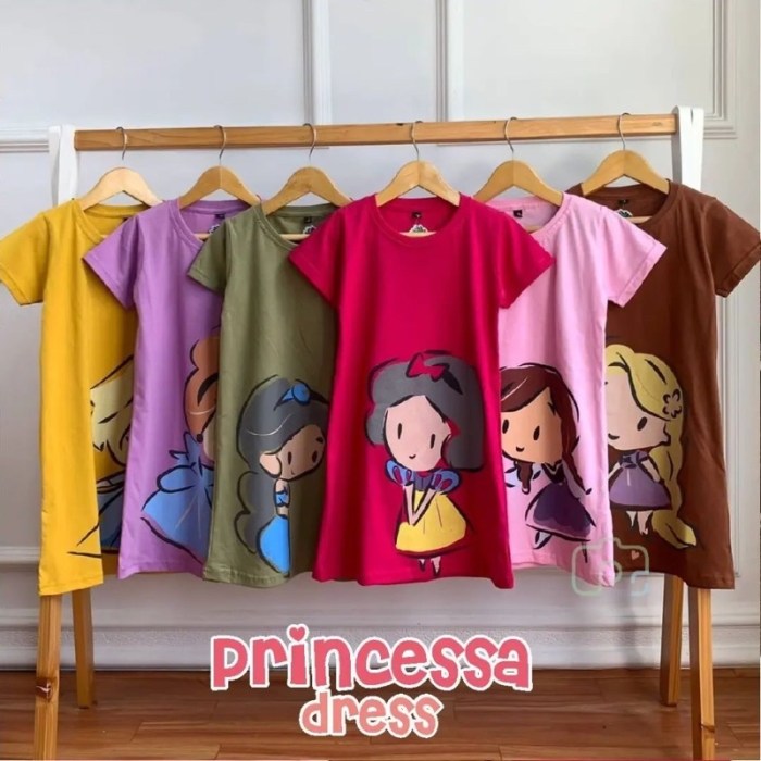 Baju princess anak