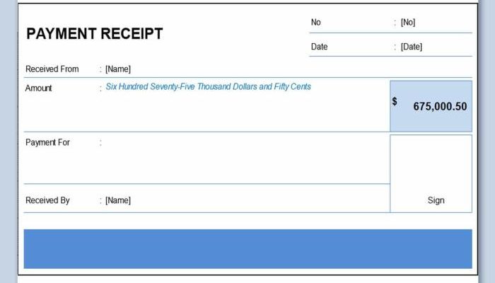 Contoh Surat Tanda Terima Dokumen PDF