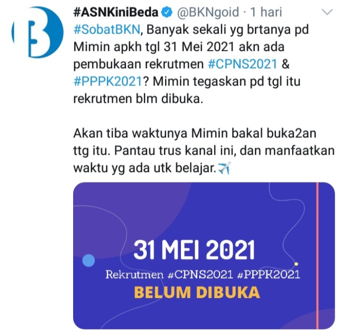 Batas pendaftaran cpns