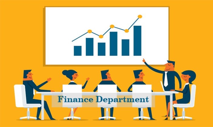 Department finance financial departments website