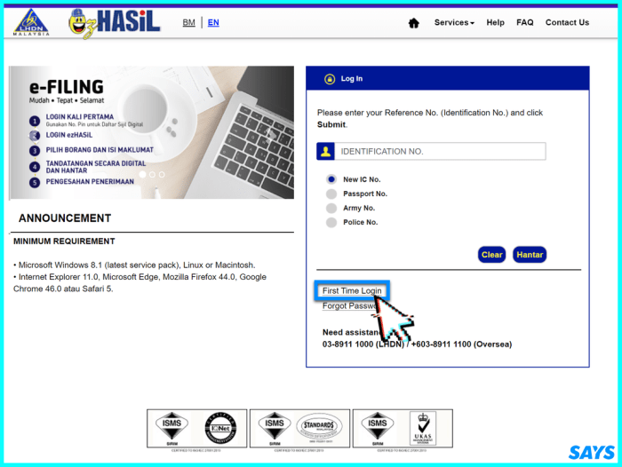 Cara lapor pajak online spt tahunan pribadi