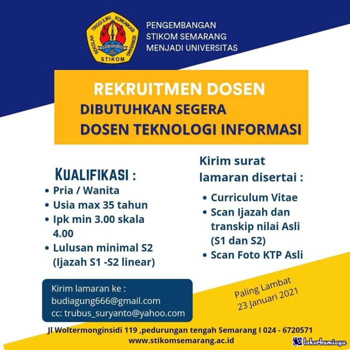Loker semarang barat
