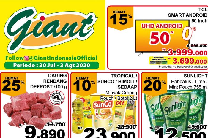 Promo di giant surabaya hari ini