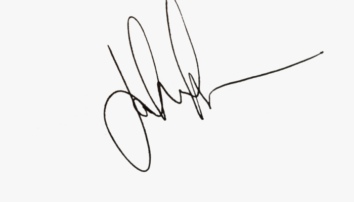 Contoh Tanda Tangan di Atas Materai