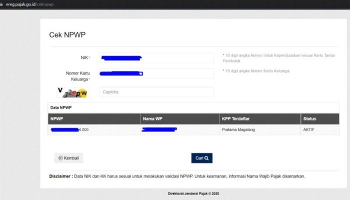 Cara Cek Pembayaran Pajak NPWP Mudah dan Cepat