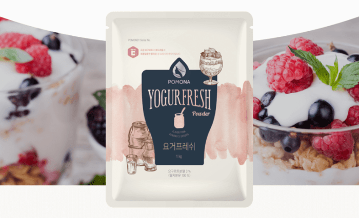 Powder yogurt
