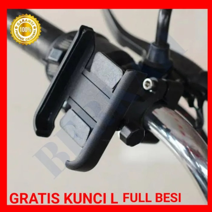 Holder hp motor besi