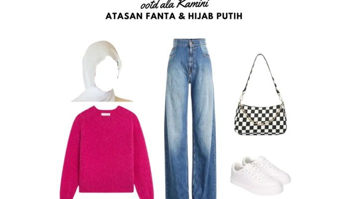 Baju Pink Fanta Cocok Jilbab Warna Apa?