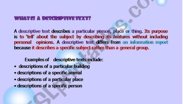 Identifikasi Teks Deskripsi Panduan Lengkap