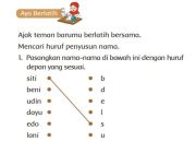 RPP Merdeka Belajar SD Kelas 1 Semester 1