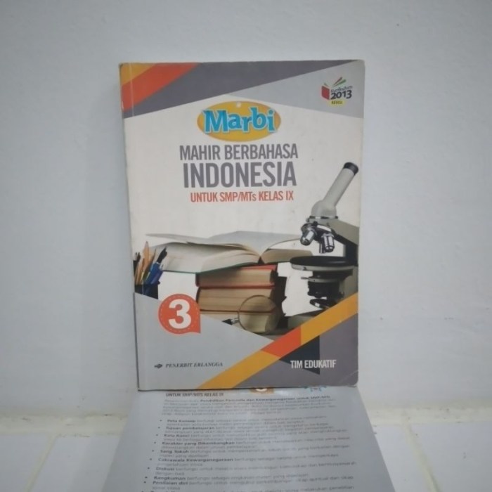 Buku bahasa indonesia kelas 9