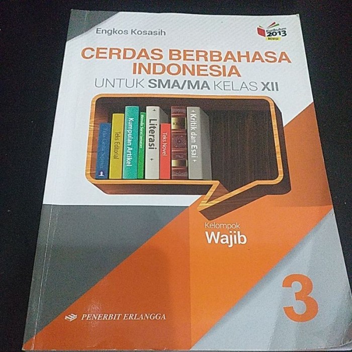 Buku bahasa indonesia kelas 12