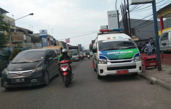 Samsat keliling terdekat