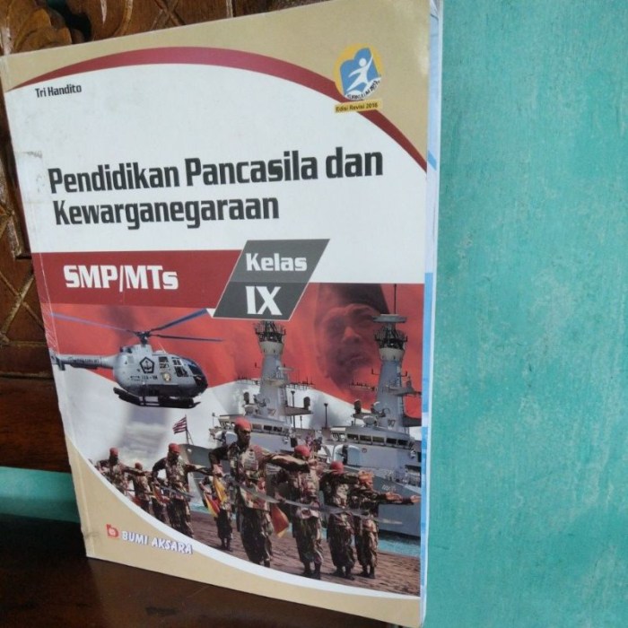 Buku paket pkn kelas 9