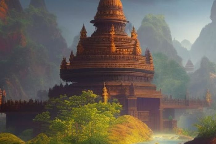 Kerajaan buddha hindu peninggalan 1042 1009 bukateja garuda