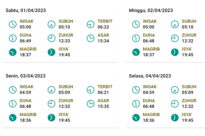Jadwal imsakiyah medan cirebon rejang lebong bengkulu sekitarnya mojokerto tulungagung ramadhan kota puasa hal mengetahui dengan sebelum berbuka waktunya pasti