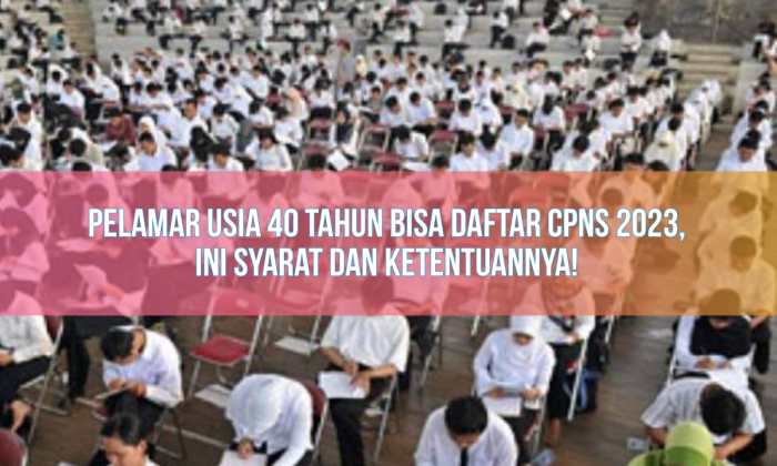 Batas usia cpns sma
