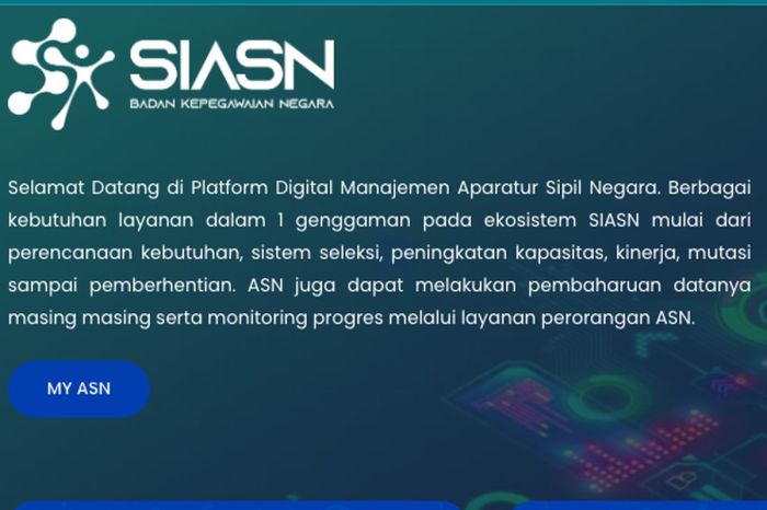 Cara cek status pensiun ASN melalui SIASN BKN