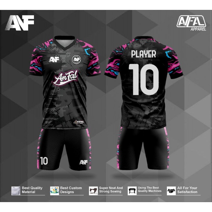 Desain jersey futsal full printing