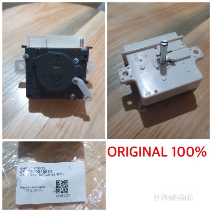 Timer mesin cuci sharp