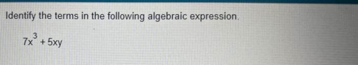 Bentuk aljabar berikut yang terdiri atas tiga suku adalah
