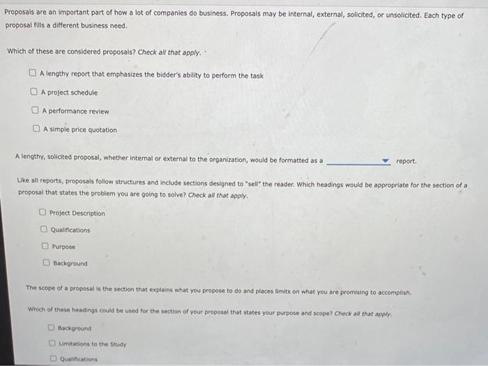 Kegiatan awal dan evaluasi dalam proposal termasuk dalam bagian