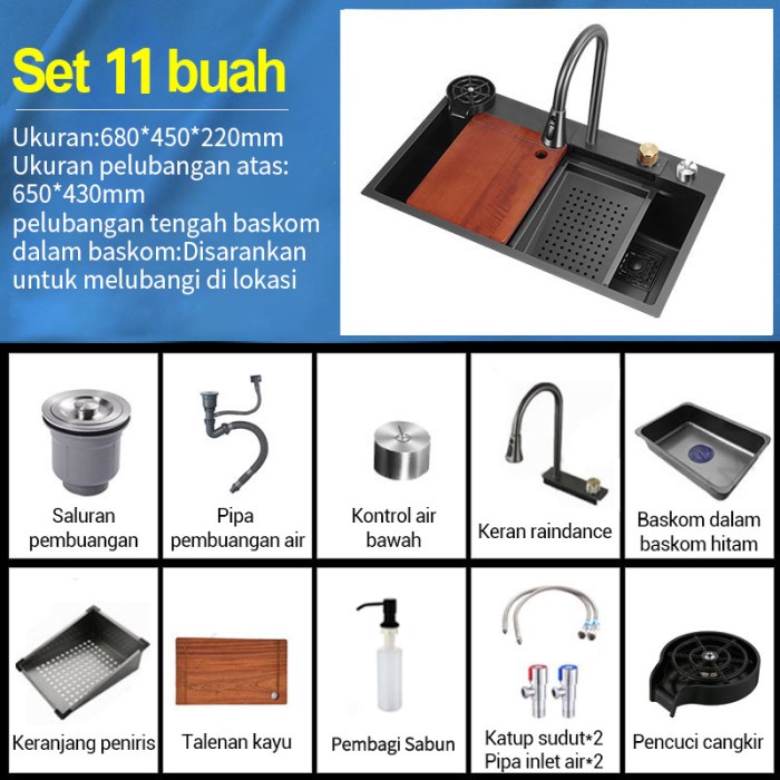 Harga wastafel cuci piring