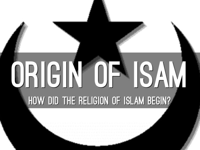 Asal usul pembentukan masyarakat dalam islam