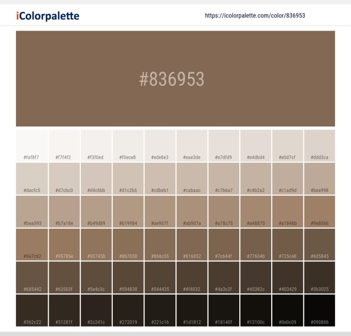 Warna pastel coklat