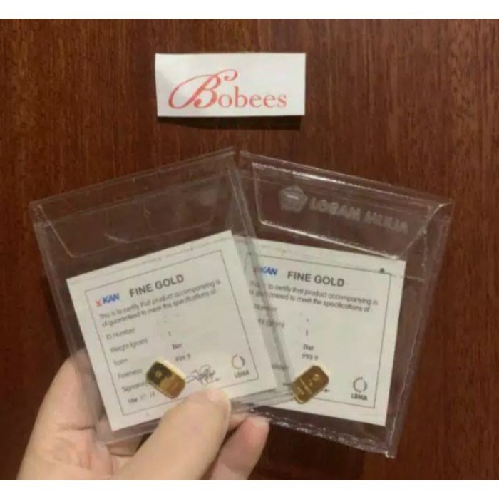 Harga emas antam 0 1 gram