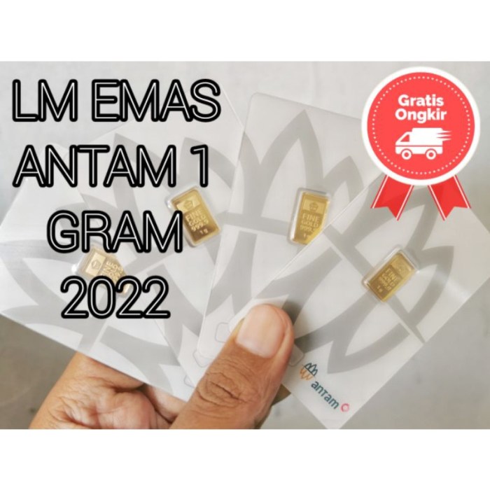 Harga emas antam 1gram