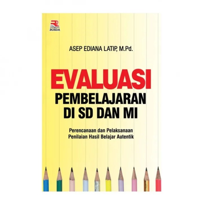 Buku evaluasi pembelajaran pdf