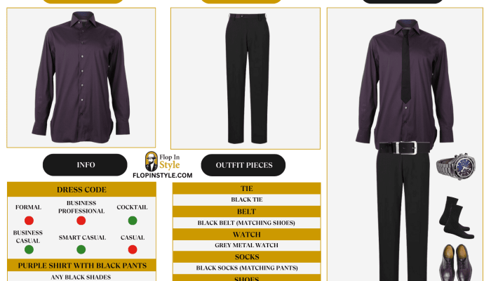 Baju Hitam Cocok Dengan Celana Warna Apa?