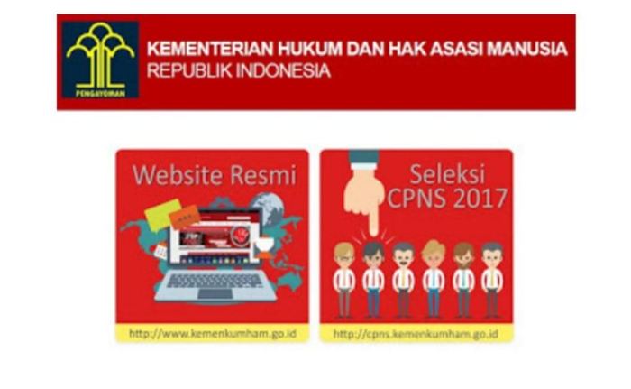 Persyaratan cpns kemenkumham