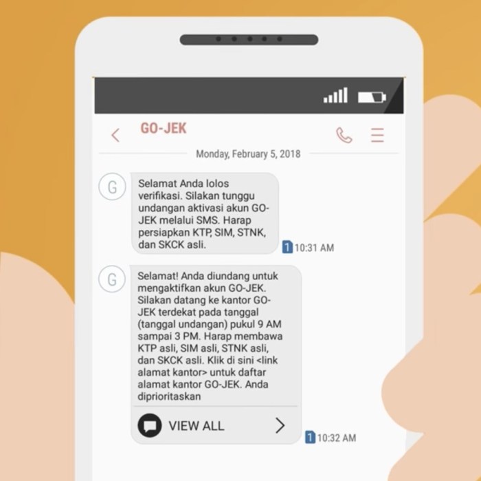 Link pendaftaran gojek