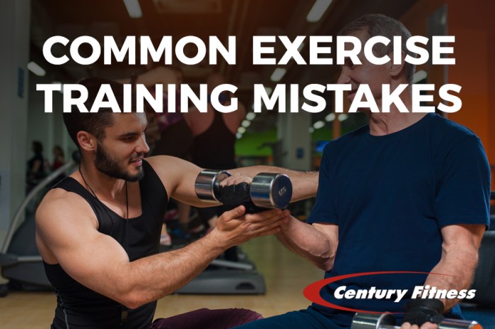 Berikut bentuk bentuk kesalahan dalam melakukan program latihan kecuali