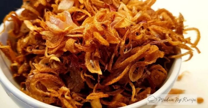 Shallots fried crispy recipe recipes